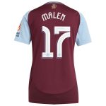 aston villa adidas home shirt 2024-25 – womens with malen 17 cup printing Collection | Official Aston Villa Jerseys