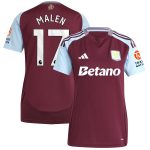 aston villa adidas home shirt 2024-25 – womens with malen 17 printing Collection | Official Aston Villa Jerseys