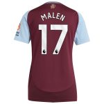 aston villa adidas home shirt 2024-25 – womens with malen 17 printing Collection | Official Aston Villa Jerseys