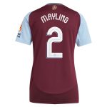 aston villa adidas home shirt 2024-25 – womens with mayling 2 cup printing Collection | Official Aston Villa Jerseys
