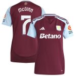 aston villa adidas home shirt 2024-25 – womens with mcginn 7 cup printing Collection | Official Aston Villa Jerseys