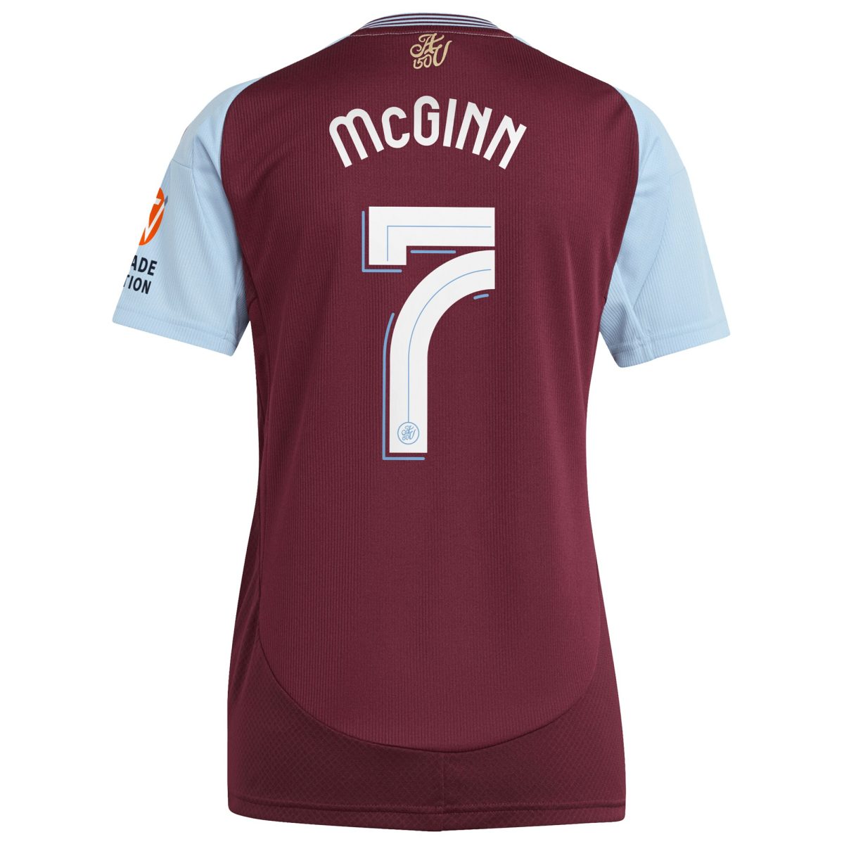 aston villa adidas home shirt 2024-25 – womens with mcginn 7 cup printing Collection | Official Aston Villa Jerseys