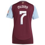 aston villa adidas home shirt 2024-25 – womens with mcginn 7 cup printing Collection | Official Aston Villa Jerseys