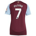 aston villa adidas home shirt 2024-25 – womens with mcginn 7 printing Collection | Official Aston Villa Jerseys