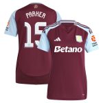 aston villa adidas home shirt 2024-25 – womens with parker 15 cup printing Collection | Official Aston Villa Jerseys