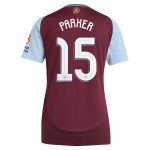 aston villa adidas home shirt 2024-25 – womens with parker 15 cup printing Collection | Official Aston Villa Jerseys