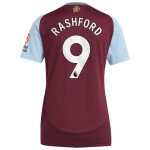 aston villa adidas home shirt 2024-25 – womens with rashford 9 printing Collection | Official Aston Villa Jerseys