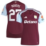 aston villa adidas home shirt 2024-25 – womens with rogers 27 cup printing Collection | Official Aston Villa Jerseys
