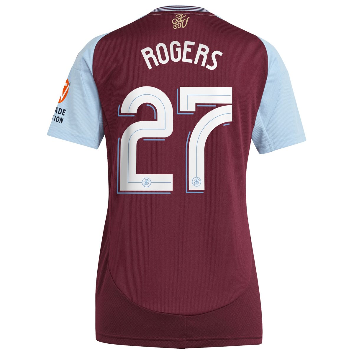 aston villa adidas home shirt 2024-25 – womens with rogers 27 cup printing Collection | Official Aston Villa Jerseys