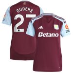 aston villa adidas home shirt 2024-25 – womens with rogers 27 printing Collection | Official Aston Villa Jerseys