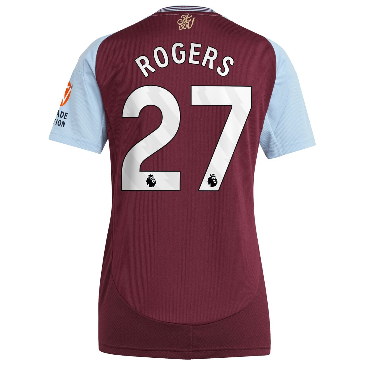 aston villa adidas home shirt 2024-25 – womens with rogers 27 printing Collection | Official Aston Villa Jerseys