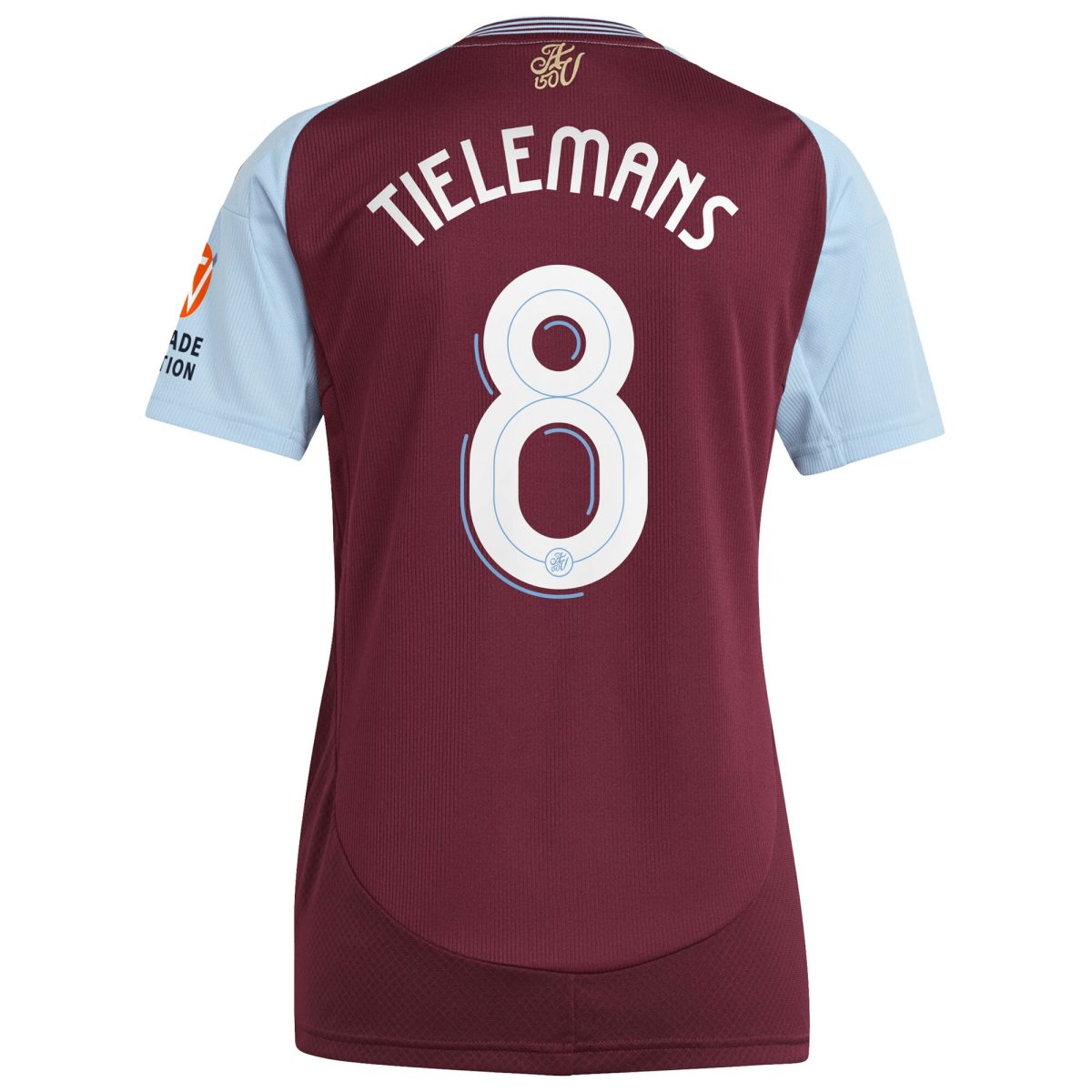 aston villa adidas home shirt 2024-25 – womens with tielemans 8 cup printing Collection | Official Aston Villa Jerseys