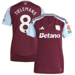 aston villa adidas home shirt 2024-25 – womens with tielemans 8 printing Collection | Official Aston Villa Jerseys
