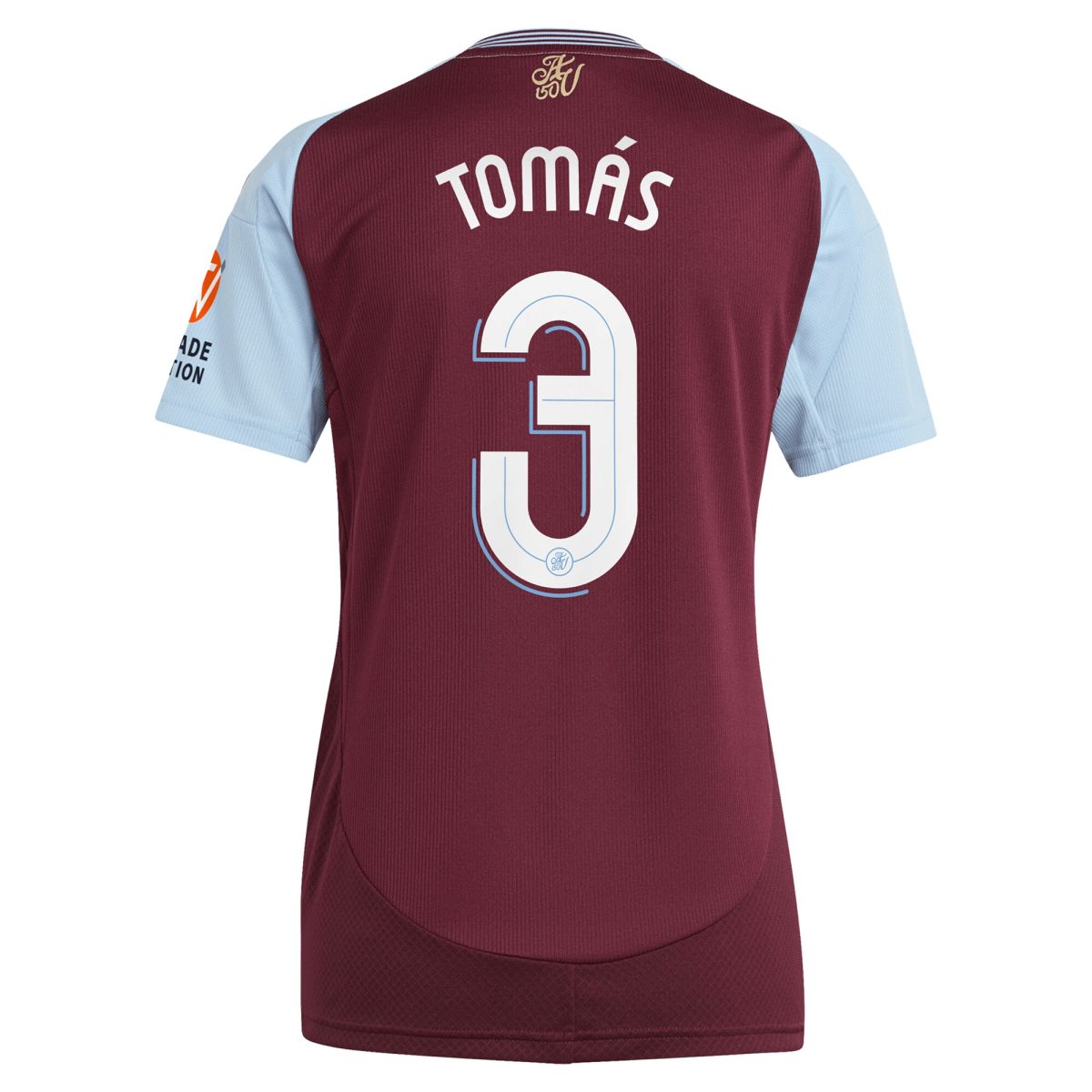 aston villa adidas home shirt 2024-25 – womens with tomás 3 cup printing Collection | Official Aston Villa Jerseys