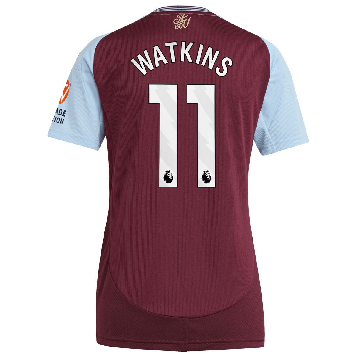 aston villa adidas home shirt 2024-25 – womens with watkins 11 printing Collection | Official Aston Villa Jerseys