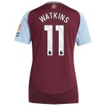 aston villa adidas home shirt 2024-25 – womens with watkins 11 printing Collection | Official Aston Villa Jerseys
