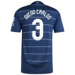 aston villa adidas third authentic shirt 2024-25 with diego carlos 3 cup printing Collection | Official Aston Villa Jerseys