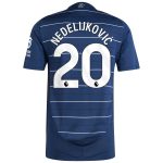aston villa adidas third authentic shirt 2024-25 with nedeljković 20 printing Collection | Official Aston Villa Jerseys