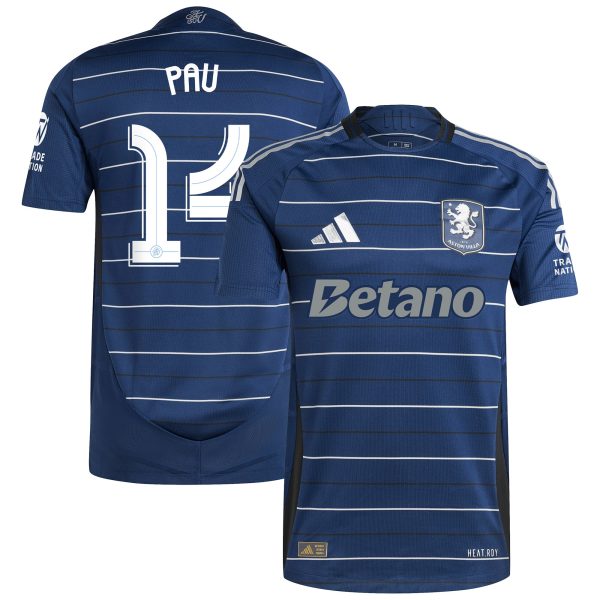 aston villa adidas third authentic shirt 2024-25 with pau 14 cup printing Collection | Official Aston Villa Jerseys