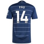 aston villa adidas third authentic shirt 2024-25 with pau 14 printing Collection | Official Aston Villa Jerseys