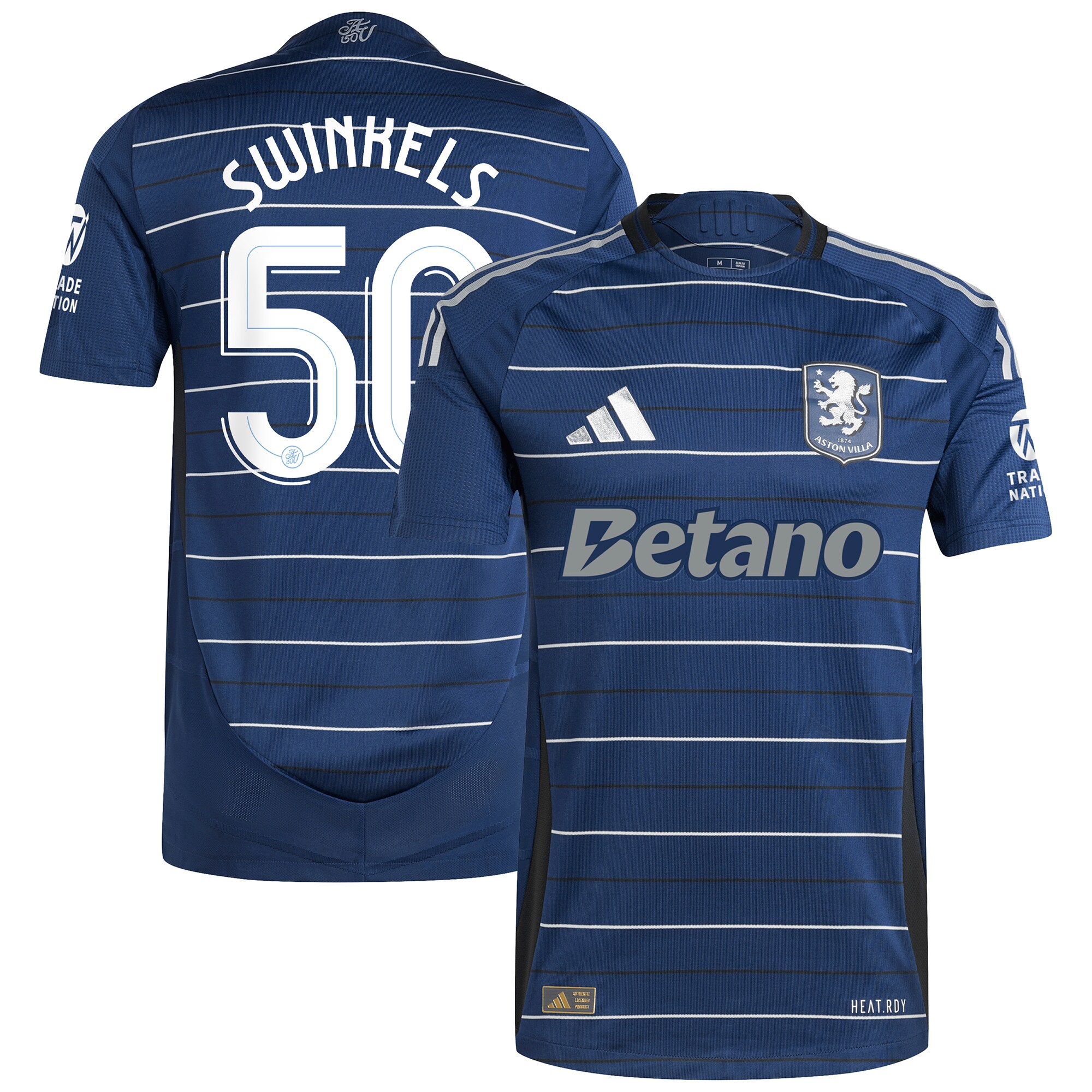aston villa adidas third authentic shirt 2024-25 with swinkels 50 cup printing Collection | Official Aston Villa Jerseys