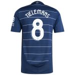 aston villa adidas third authentic shirt 2024-25 with tielemans 8 cup printing Collection | Official Aston Villa Jerseys