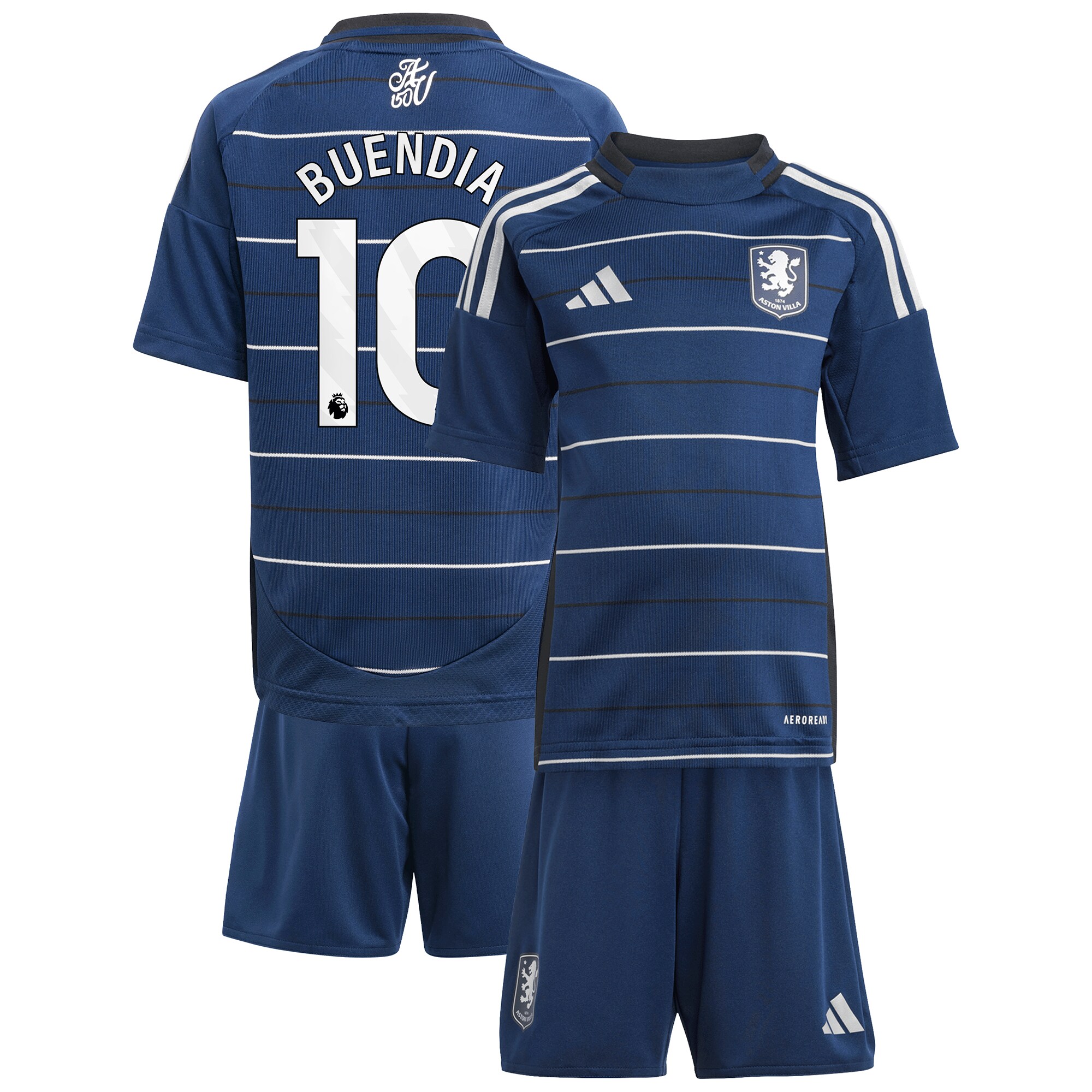 aston villa adidas third minikit 2024-25 with buendia 10 printing Collection | Official Aston Villa Jerseys