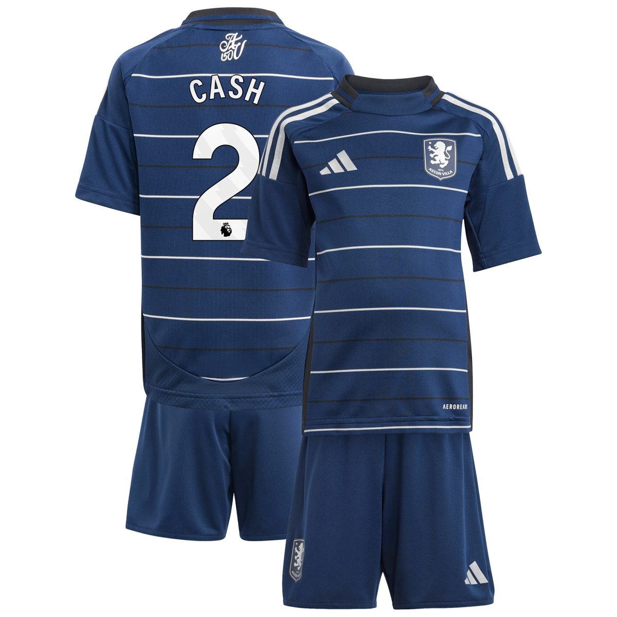 aston villa adidas third minikit 2024-25 with cash 2 printing Collection | Official Aston Villa Jerseys