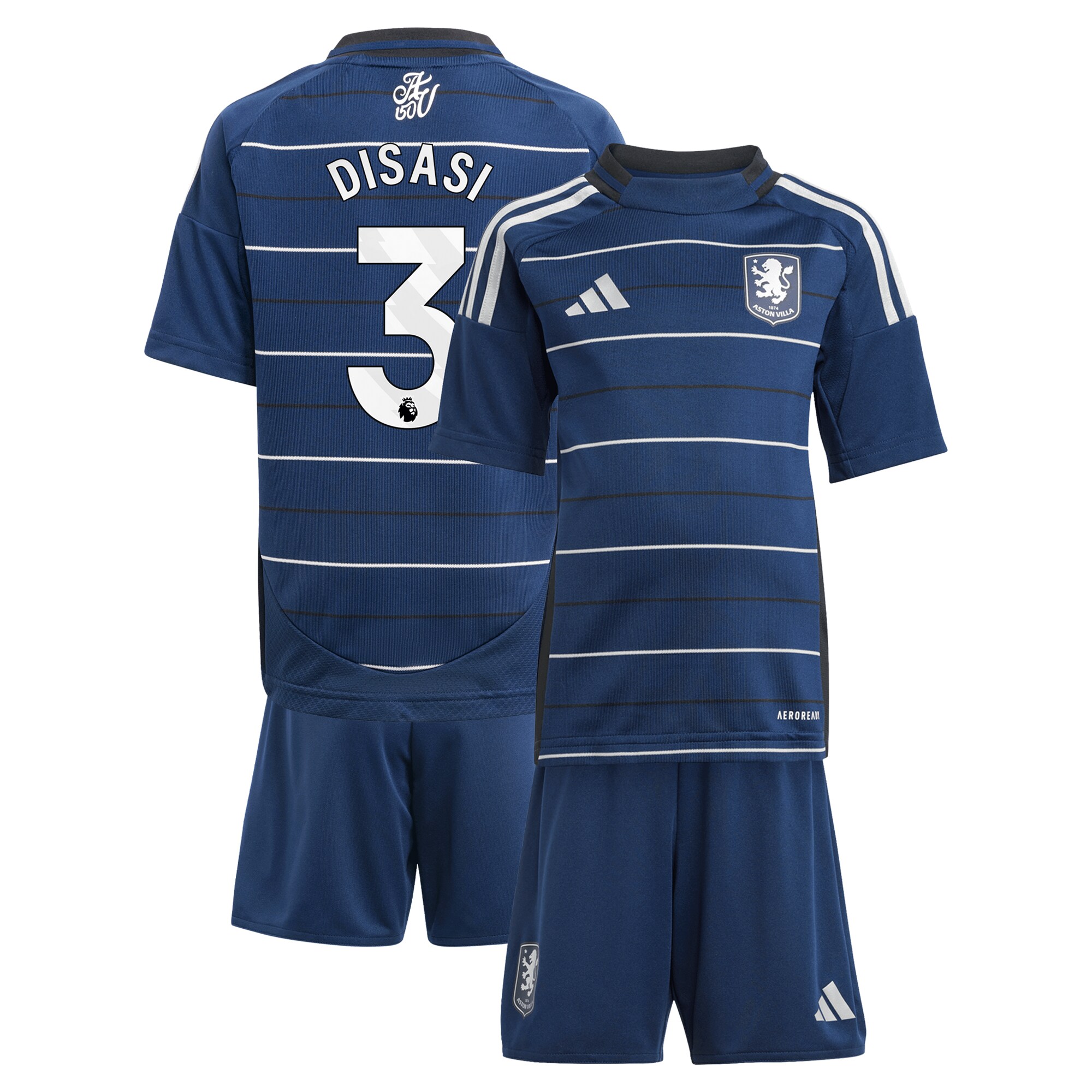 aston villa adidas third minikit 2024-25 with disasi 3 printing Collection | Official Aston Villa Jerseys
