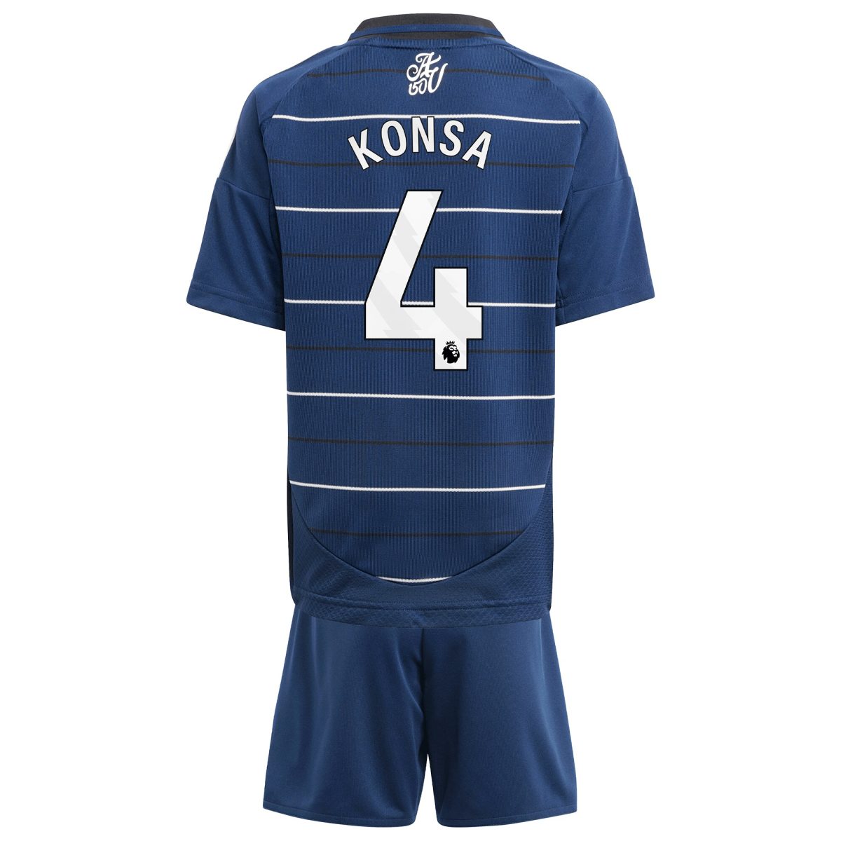 aston villa adidas third minikit 2024-25 with konsa 4 printing Collection | Official Aston Villa Jerseys