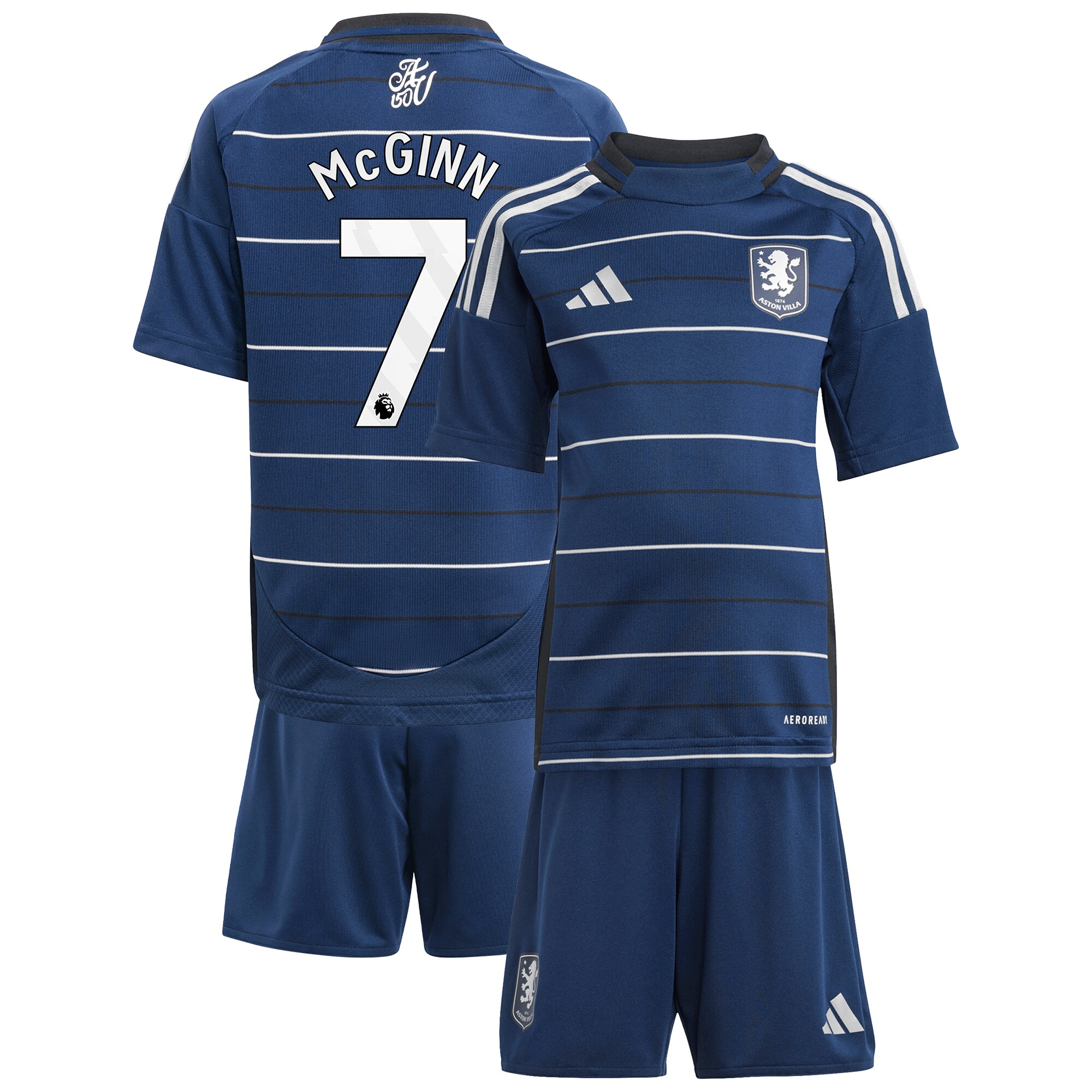 aston villa adidas third minikit 2024-25 with mcginn 7 printing Collection | Official Aston Villa Jerseys