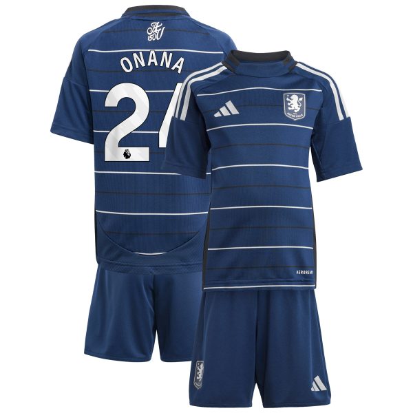 aston villa adidas third minikit 2024-25 with onana 24 printing Collection | Official Aston Villa Jerseys