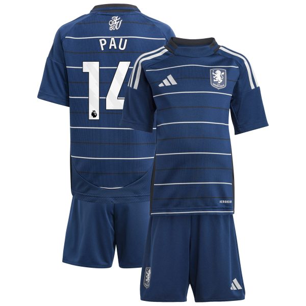 aston villa adidas third minikit 2024-25 with pau 14 printing Collection | Official Aston Villa Jerseys