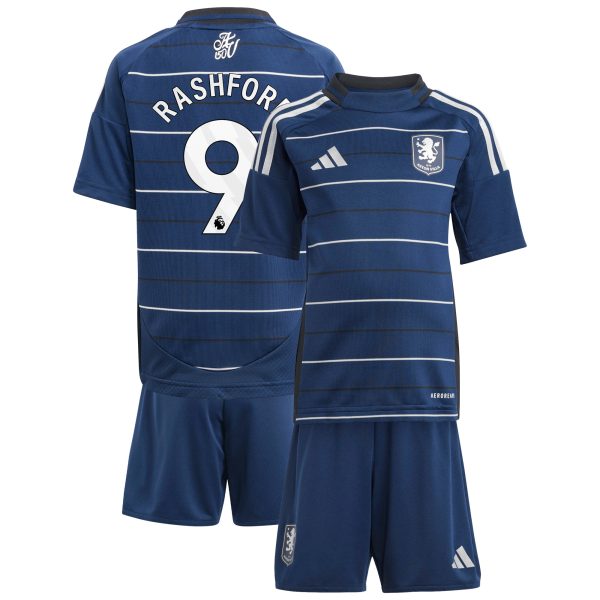 aston villa adidas third minikit 2024-25 with rashford 9 printing Collection | Official Aston Villa Jerseys