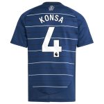 aston villa adidas third shirt 2024-25 – kids with konsa 4 printing Collection | Official Aston Villa Jerseys