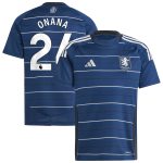 aston villa adidas third shirt 2024-25 – kids with onana 24 printing Collection | Official Aston Villa Jerseys