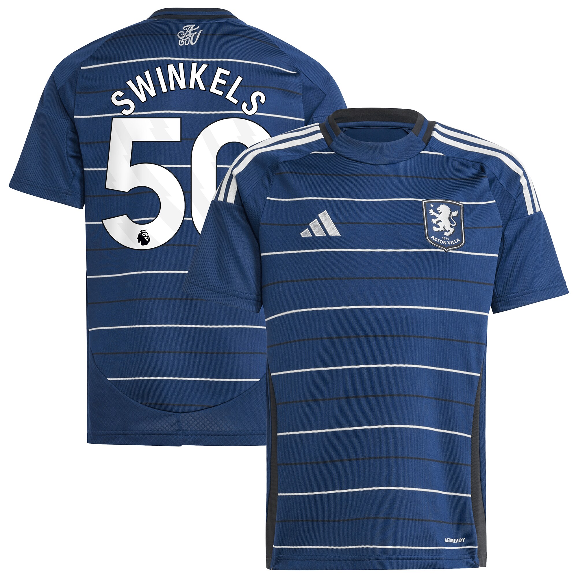aston villa adidas third shirt 2024-25 – kids with swinkels 50 printing Collection | Official Aston Villa Jerseys
