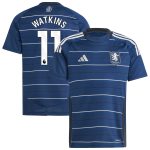 aston villa adidas third shirt 2024-25 – kids with watkins 11 printing Collection | Official Aston Villa Jerseys