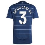 aston villa adidas third shirt 2024-25 with diego carlos 3 printing Collection | Official Aston Villa Jerseys