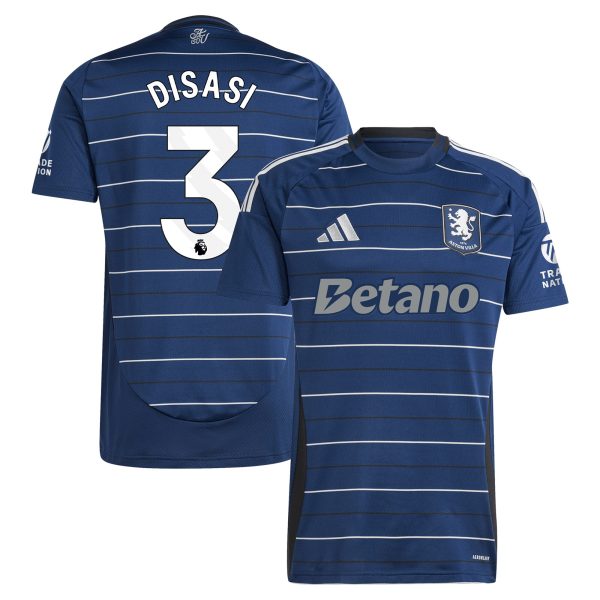 aston villa adidas third shirt 2024-25 with disasi 3 printing Collection | Official Aston Villa Jerseys