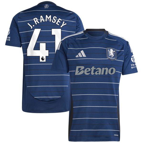 aston villa adidas third shirt 2024-25 with j. ramsey 41 printing Collection | Official Aston Villa Jerseys