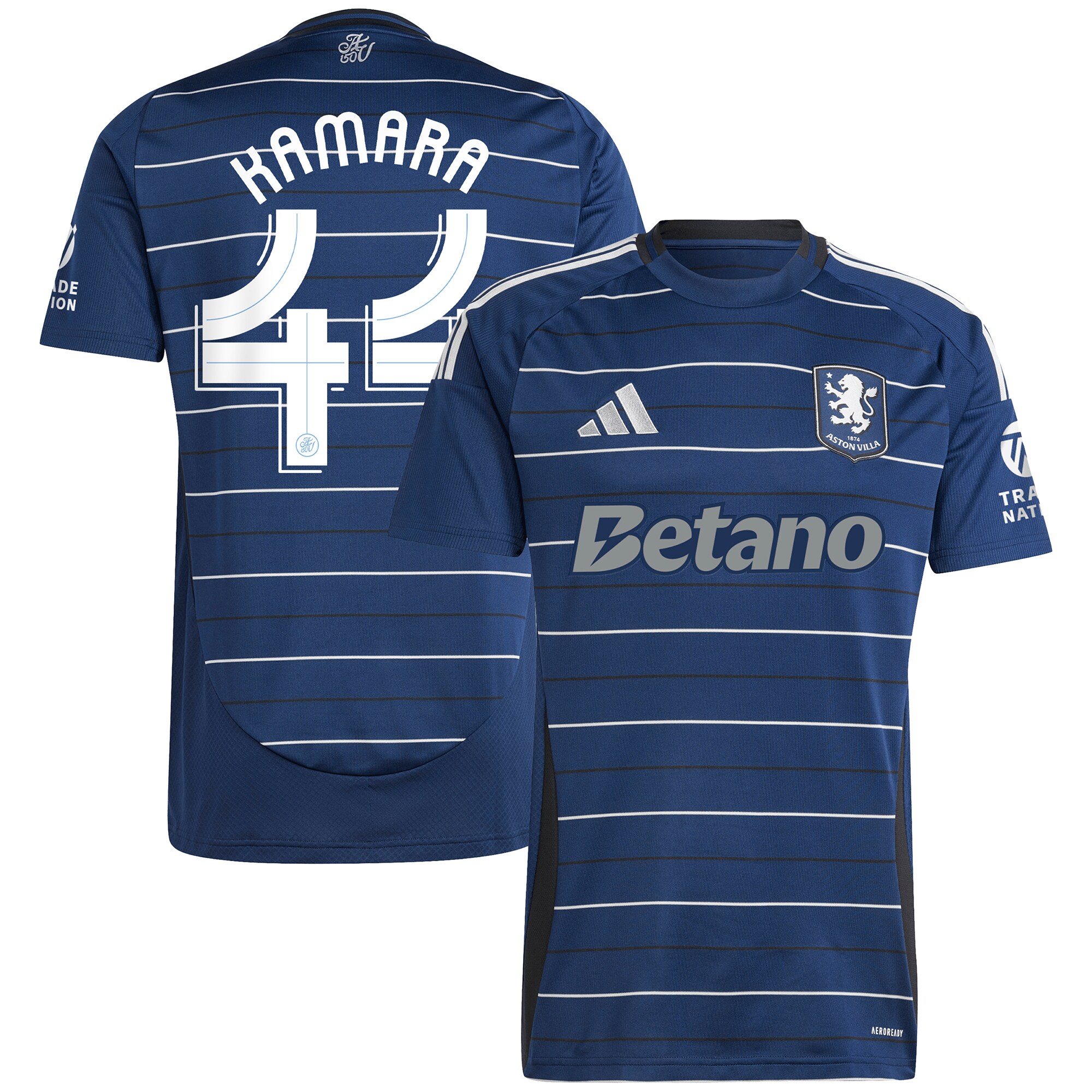 aston villa adidas third shirt 2024-25 with kamara 44 cup printing Collection | Official Aston Villa Jerseys