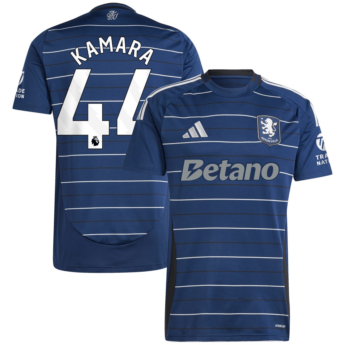 aston villa adidas third shirt 2024-25 with kamara 44 printing Collection | Official Aston Villa Jerseys