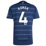 aston villa adidas third shirt 2024-25 with konsa 4 printing Collection | Official Aston Villa Jerseys