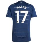 aston villa adidas third shirt 2024-25 with malen 17 printing Collection | Official Aston Villa Jerseys