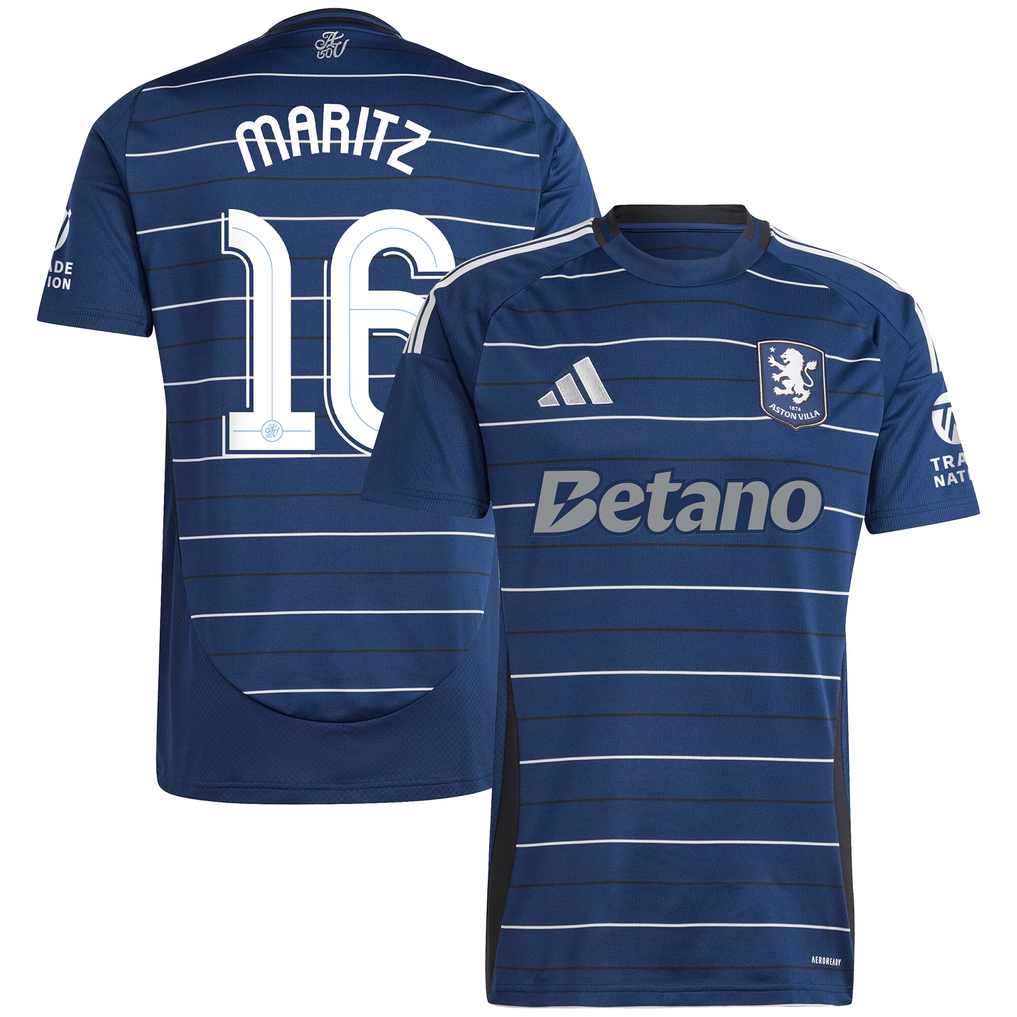 aston villa adidas third shirt 2024-25 with maritz 16 cup printing Collection | Official Aston Villa Jerseys
