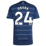 aston villa adidas third shirt 2024-25 with onana 24 printing Collection | Official Aston Villa Jerseys