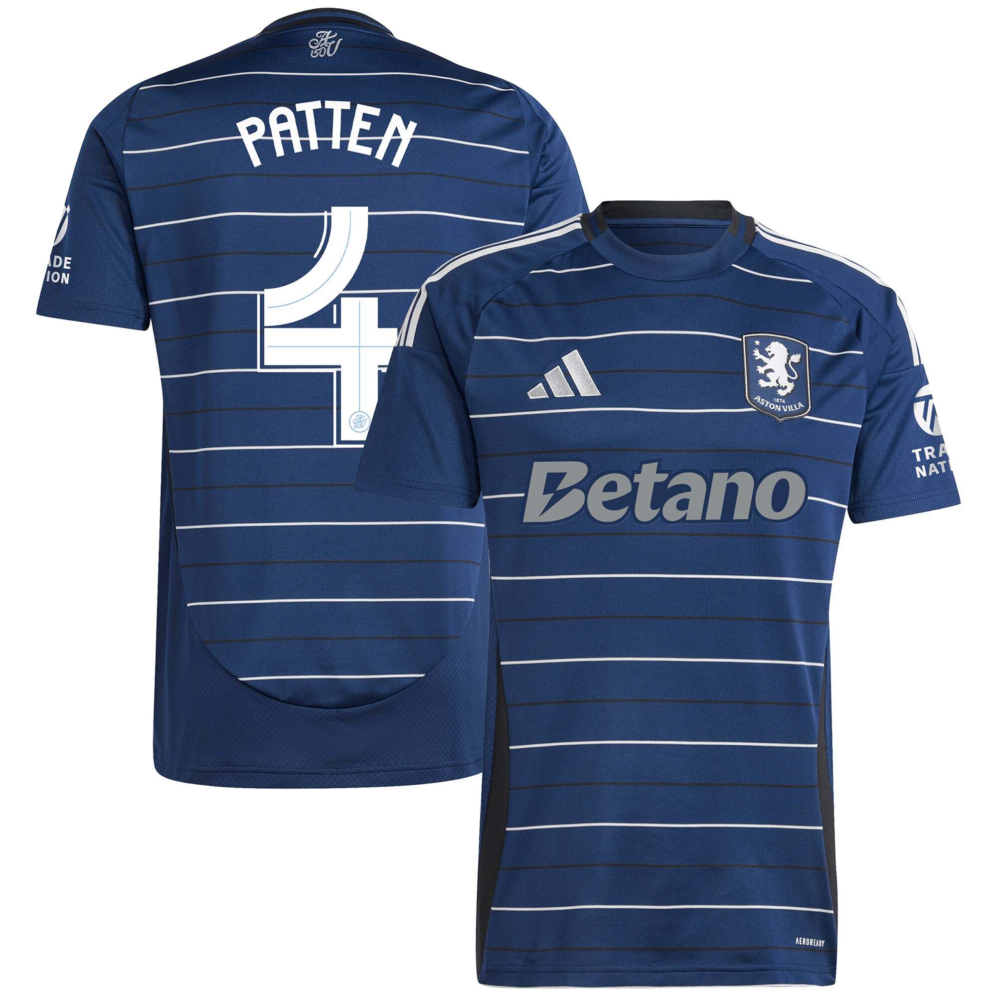 aston villa adidas third shirt 2024-25 with patten 4 cup printing Collection | Official Aston Villa Jerseys
