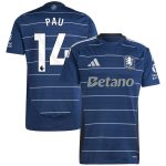 aston villa adidas third shirt 2024-25 with pau 14 printing Collection | Official Aston Villa Jerseys