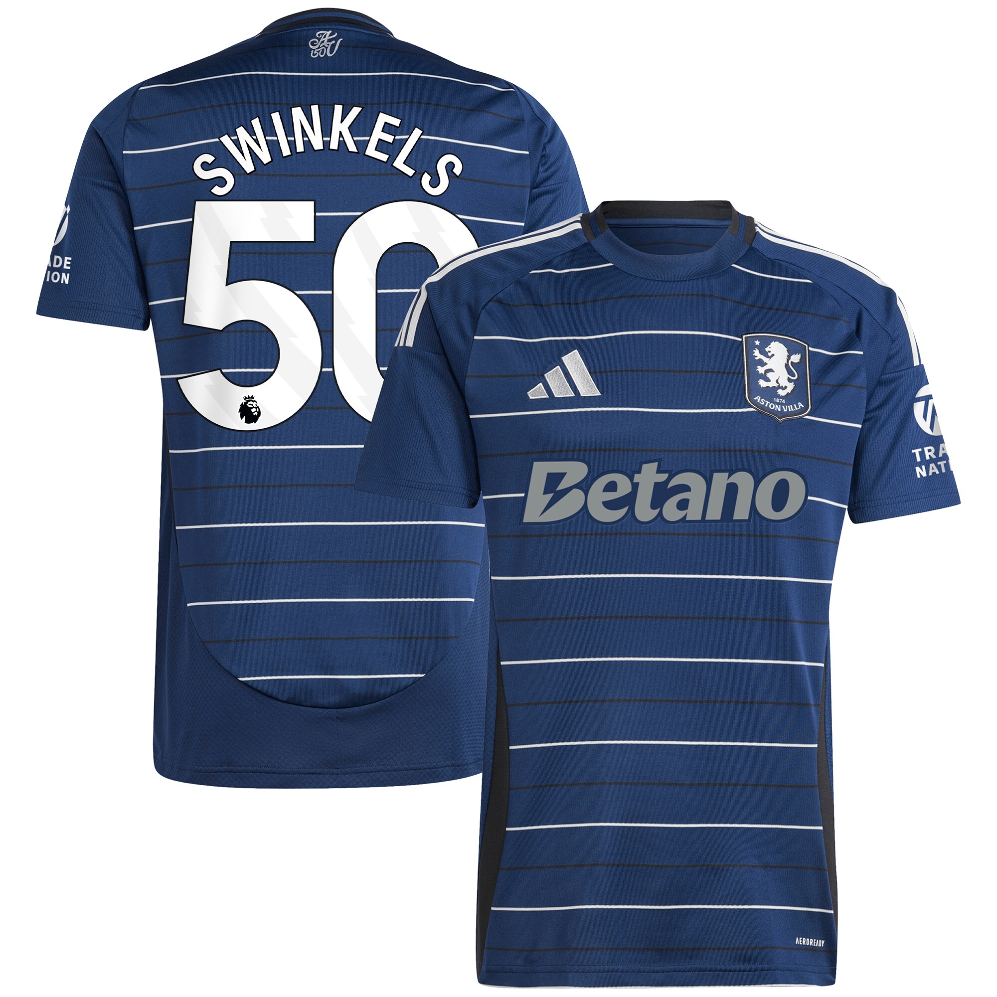 aston villa adidas third shirt 2024-25 with swinkels 50 printing Collection | Official Aston Villa Jerseys